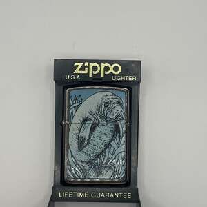 BARRETT-SMYTHE MANATEE ZIPPO LIGHTER MINT IN BOX 1994